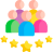 Symbol spokojných zákazníkov